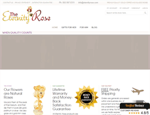 Tablet Screenshot of eternityrose.com